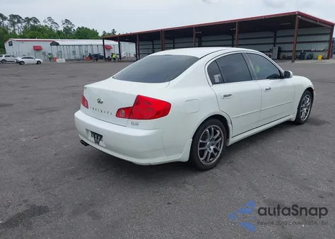 2006 Infiniti G35 из США, поврежденный, VIN JNKCV51E66M502937